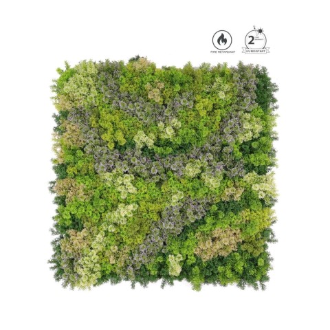 TAPPETO ERBOSO CM100X100 MULTICOLOR